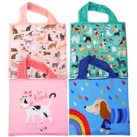 Paws and Claws 100% Recycled Shopping Bags - 16 pc Asst Tray [16]