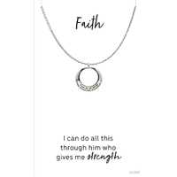 Jewellery Card Faith 05