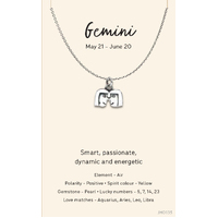 Jewellery Card Horoscope Gemini