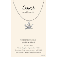 Jewellery Card Horoscope Cancer