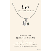 Jewellery Card Horoscope Libra