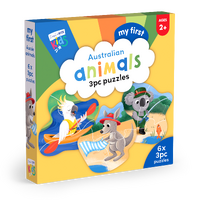 D&D Kids My First 3pc Puzzles: Australian Animals