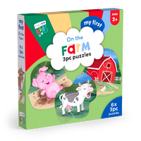 D&D Kids My First  3pc Puzzles: On the Farm