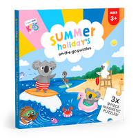 D&D Kids On The Go Magnetic Puzzles: Summer Holidays