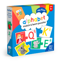 D&D My First 52pc Alphabet Match & Learn Puzzles