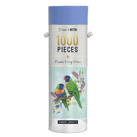 Rainbow Lorikeets 1000pc Wall Jigsaw Puzzle