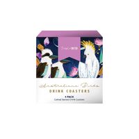 Australiana Birds Drink Coaster Set 4