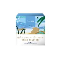 Hamptons Coastal Drink Coaster [6]