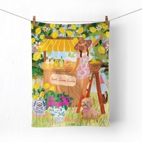 Sweet Lemons Microfibre Tea Towel [4]